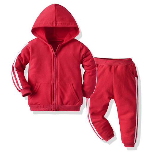 Title 2, Boys Striped Cotton Zip Hoodie Kids