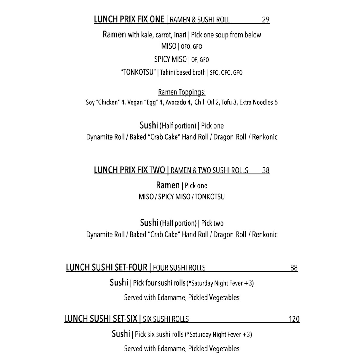 2023 AUG | LUNCH SPECIALS