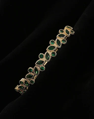 Bracelet feuille Net Red pour femme - 3