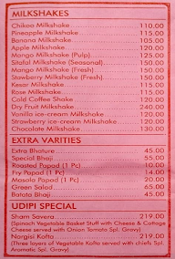 Udipi Restaurant menu 5