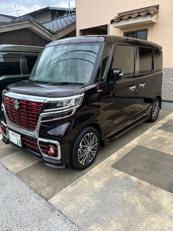 スペーシアカスタムのスペーシアカスタムMK53S・いつもイイネ&コメントありがとうございます🙇‍♂️・ドラムブレーキ＆キャリパー塗装・染めQ メッキ感覚・愛媛県に関するカスタム事例の投稿画像15枚目