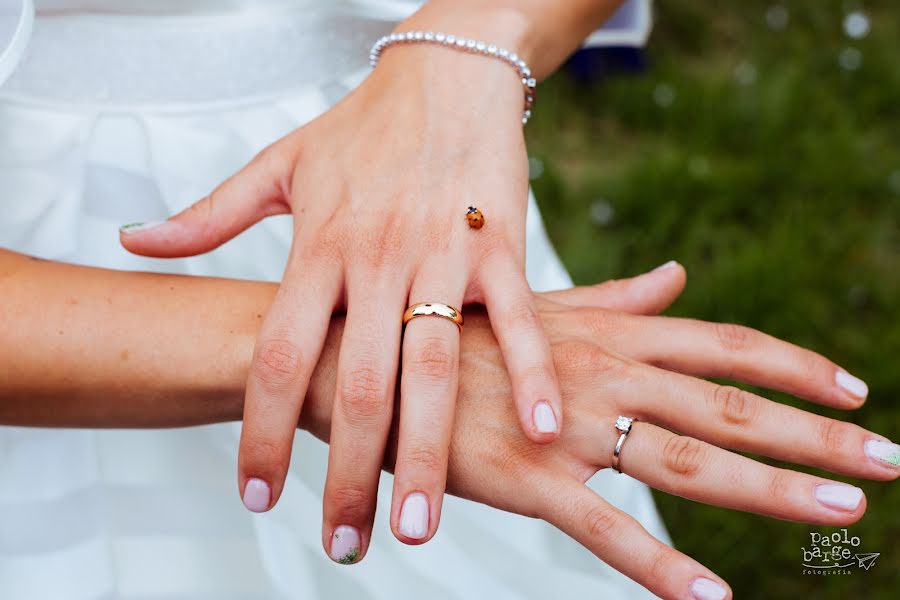 Photographe de mariage Paolo Barge (paolobarge). Photo du 31 juillet 2018