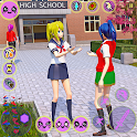 Anime High School Girl Life 3D