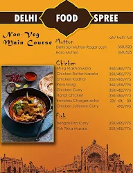 Delhi Food Spree menu 1