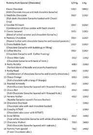 Yummy Yum Cakes menu 4