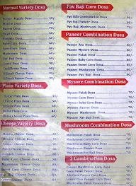 99 Variety Dosa & Juice menu 4