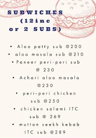 Subways and Tacoolchas menu 5