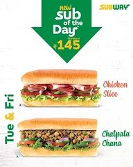 Subway menu 2