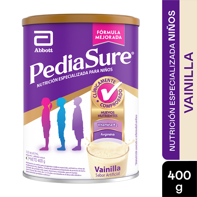 Pediasure Vainilla Tarro x 400 gr  