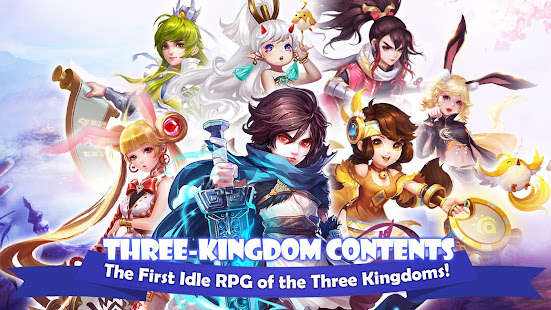 Idle Three Kingdoms : Samkok Heroes 9.0 APK + Mod (Free purchase) for Android