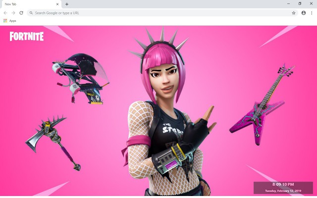 Power Chord Fortnite New Tab