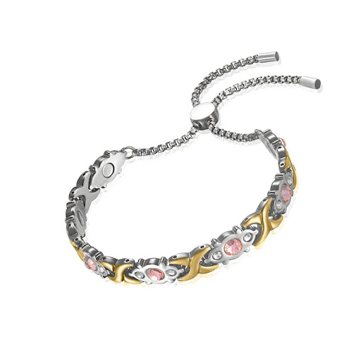 Title 5, Retractable Diamond Magnetic Adjustable Bracele...