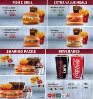 McDonald's menu 3