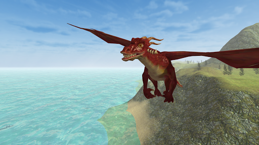 Flying Fire Drake Simulator 3D