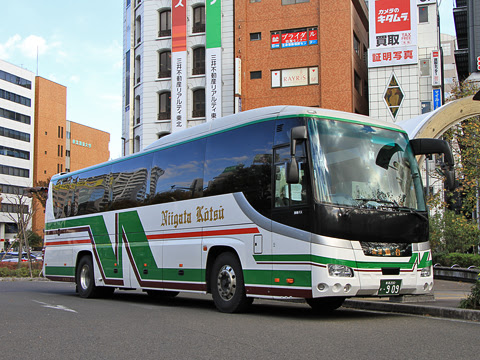 新潟交通「WEライナー」昼行便　･909　仙台駅東口到着