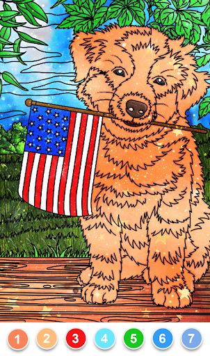 Color by Number - New Coloring Book