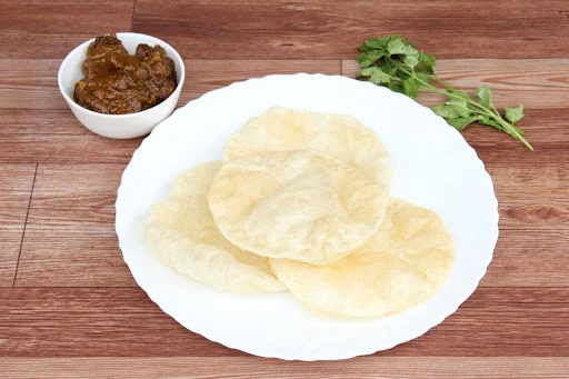 Mutton Kasha [3 Pieces] With Luchi [4 Pieces]