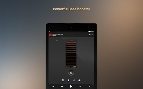 Equalizer music player booster