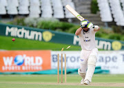 Pieter Malan is clean bowled during a 4-Day Franchise Series game in October. 