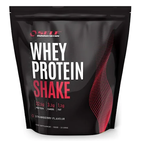 Self Whey Protein Shake 1kg - Strawberry