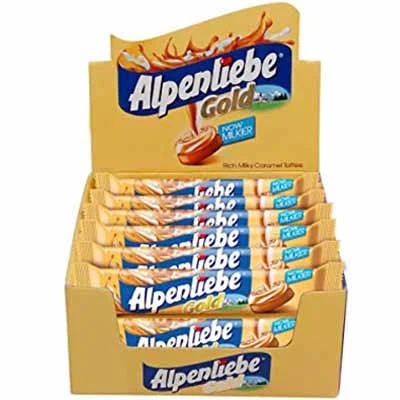 Alpenliebe Gold Caramel Candy Stick 22.5 Gm