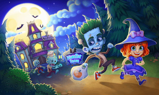 Monster Farm - Happy Ghost Village - Witch Mansion (Mod Mone