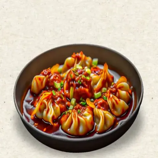 Garlic Chilli Paneer Momos