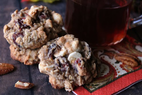 Autumn Oatmeal Cookies