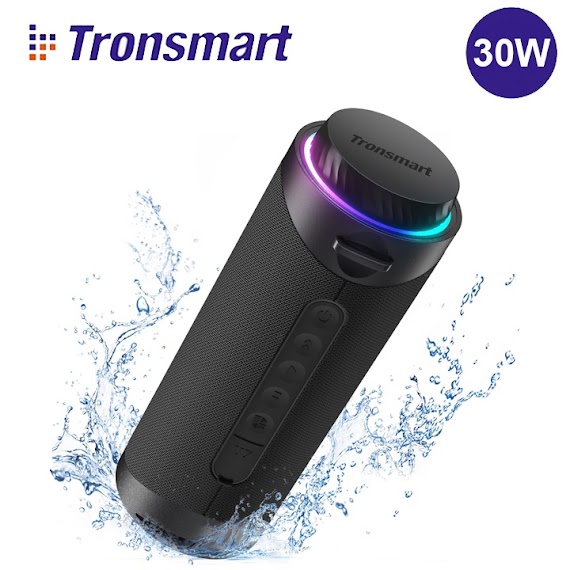 Loa Bluetooth Tronsmart T7 Công Suất 30W Chống Nước Ipx7 Âm Thanh Siêu Trâm 12H Playtime - Bảo Hành 12 Tháng