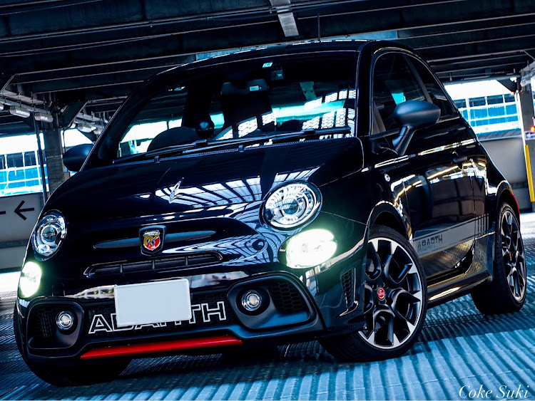 アバルト 595のアバルト595・立体駐車場に関するカスタム事例の投稿画像1枚目
