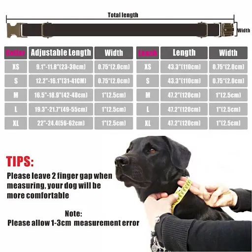 Personalized Dog Collar Customized Pet Collars Free Engraving ID Nameplate Tag Pet Accessory Pink Leopard Puppy Collar L