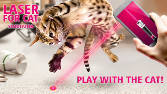 download Laser untuk kucing. Simulator free