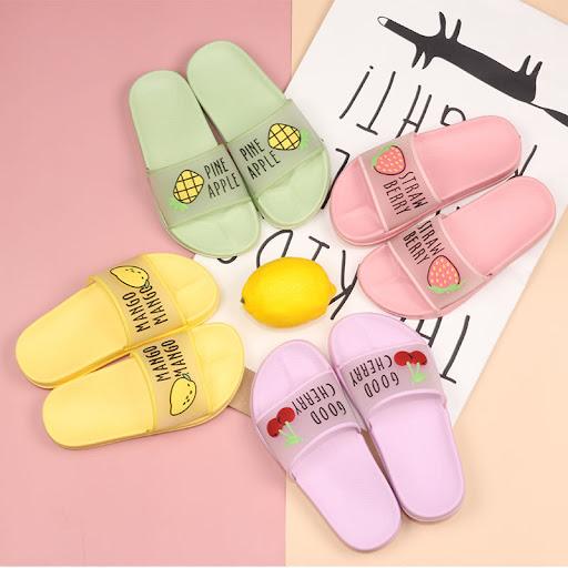 Title 6, Net Celebrity Home Fruit Slippers, comfort and ...