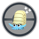 Omanyte -- Shiny Icon On 