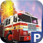 3D Firetruck Parking Apk