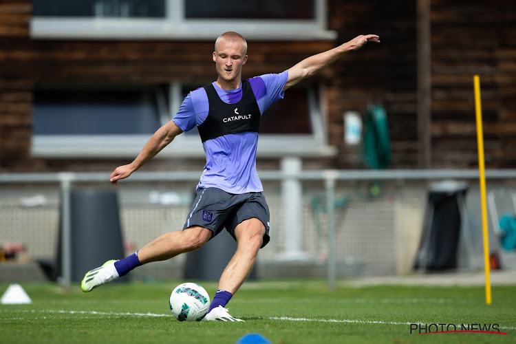 Kasper Dolberg livre ses premières impressions et les raisons de son arrivée à Anderlecht