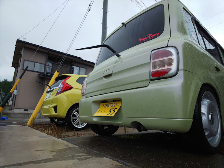 アルトラパンの洗車に関するカスタム事例の投稿画像3枚目