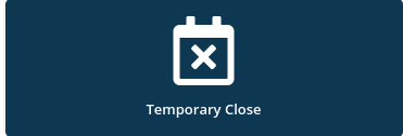 Setting a temporary closed