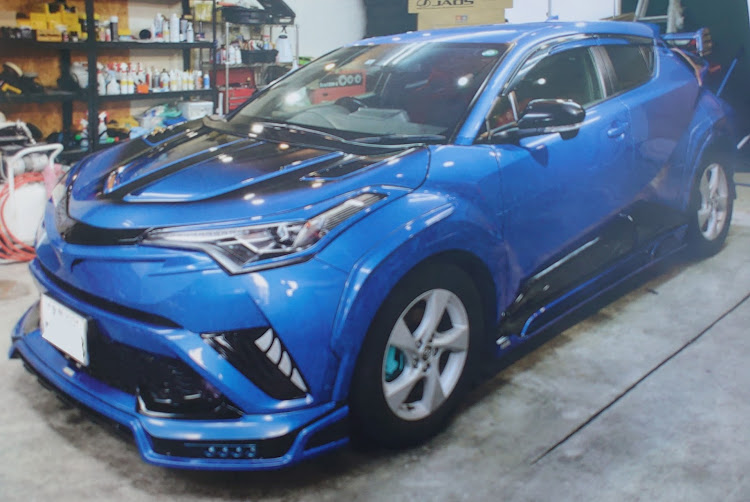 C-HRの北海道・ブルー・C-HR・コーティング・ROWENに関するカスタム事例の投稿画像7枚目