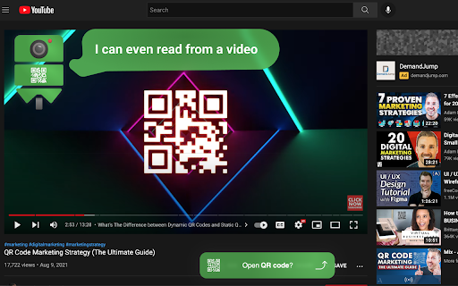 Auto QR Code reader