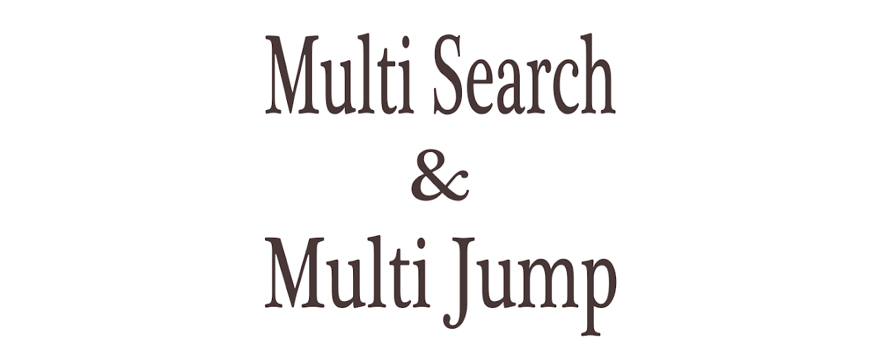 Multi Search & Multi Jump Preview image 2