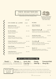 The Pizza Bakery menu 7