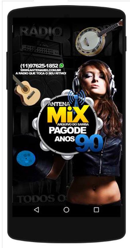 Android application Pagode anos 90 screenshort