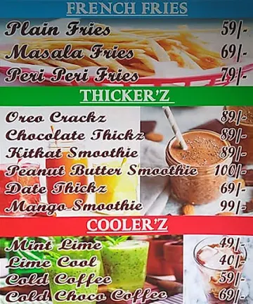 Madouk Cafe menu 