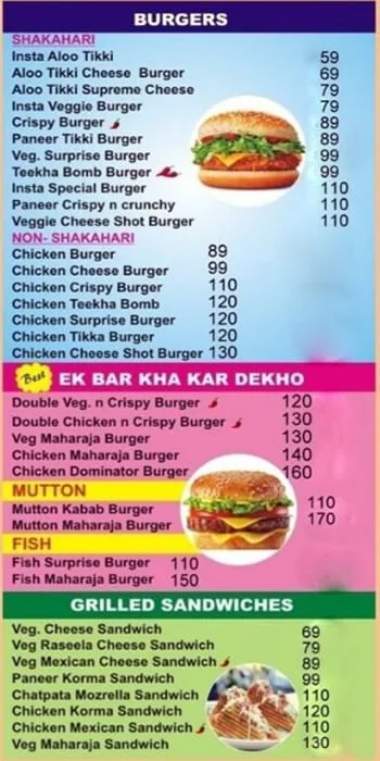 Petpooja Cafe menu 