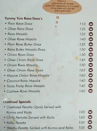 Madras Coffee House menu 5