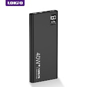 Sạc Dự Phòng Lokfotek P02 Pd40W Qc3.0 Dung Lượng Pin 20000Mah Chất Lượng Cao