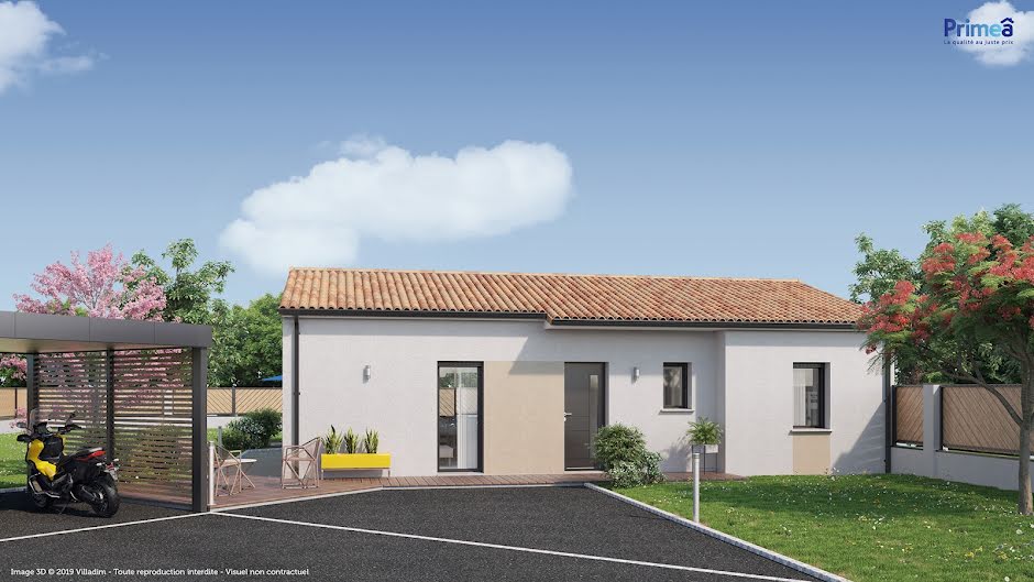 Vente maison neuve 4 pièces 77 m² à Saint-Paul-lès-Dax (40990), 205 648 €