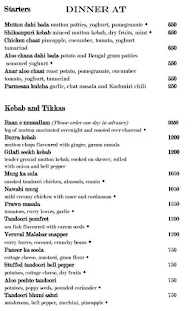 Saba Haveli Restaurant menu 5