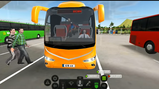 Modern Heavy Bus Coach: Public Transport Free Game screenshots 9